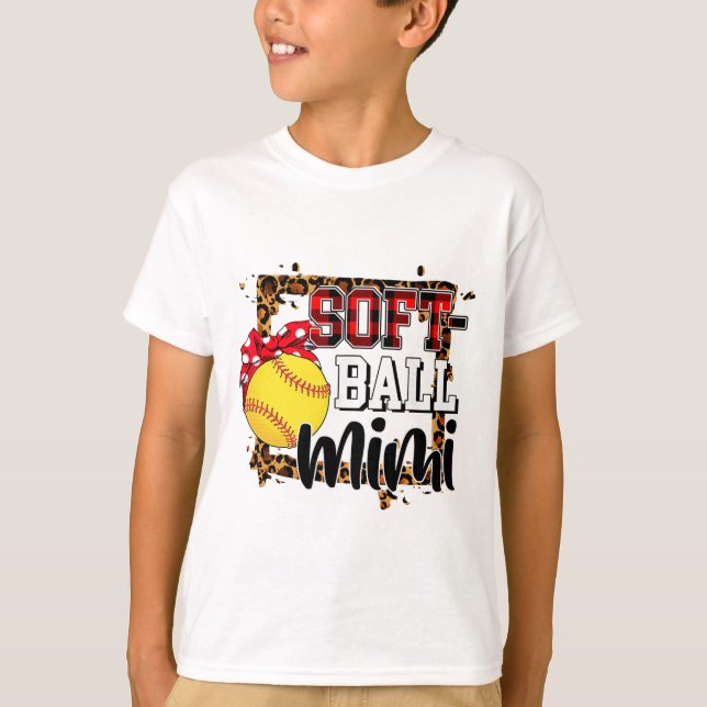 Softll Mimi Leopard Softll Mimi  T-Shirt (Front)