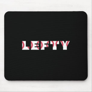 Softll Sell Lefty Left Handed Pitcher Thrower Retr Mouse Mat