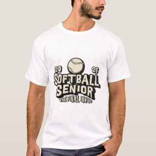 Softll Senior 2026 The Final Inning T-Shirt