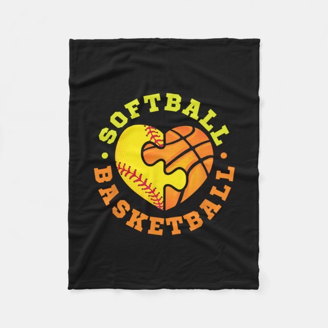 Softll Sketll  Fleece Blanket (Front)