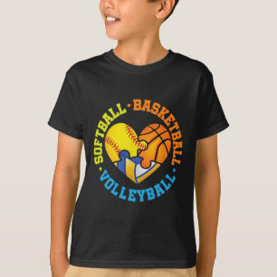 Softll Sketll Volleyll T-Shirt