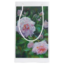 Softly Pink Rose Gift Bag