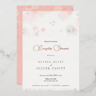 Softness Tea Roses Couples Shower