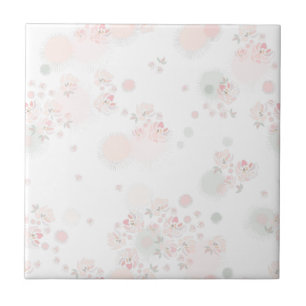 Softness Tea Roses Tile
