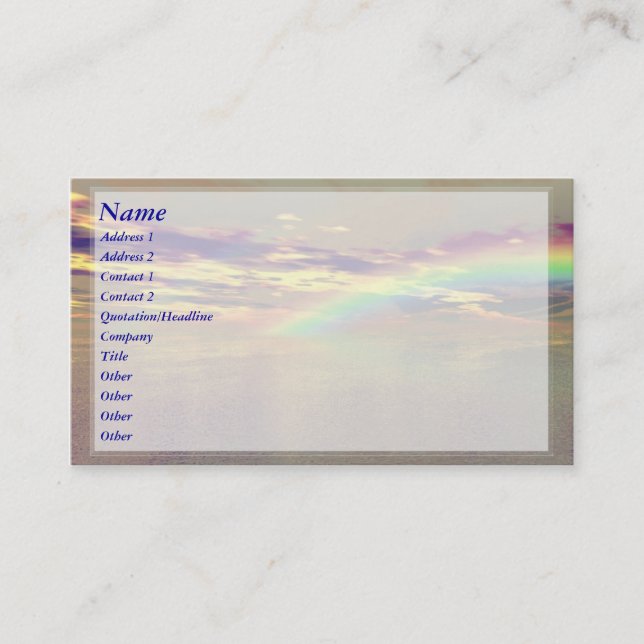 Softproductcards Business Card (Front)