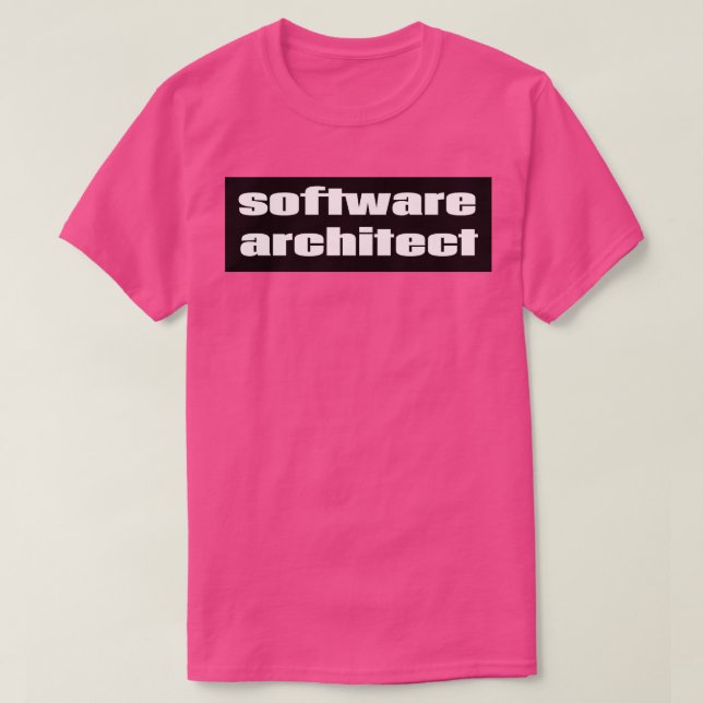 Software Architect 1 T-Shirt (Design Front)