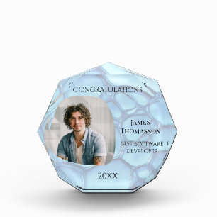 Software Developer Award Photo Keepsake  Block