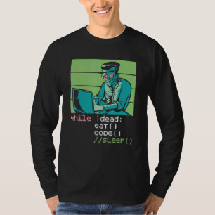 Software Developer Binary Computer Science Progra T-Shirt