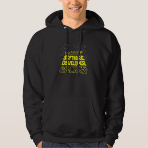 Software Developer Cool Galaxy Job Hoodie