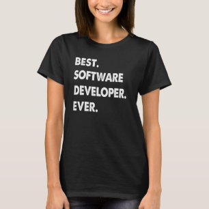 Software Developer Profession Best Software Develo T-Shirt
