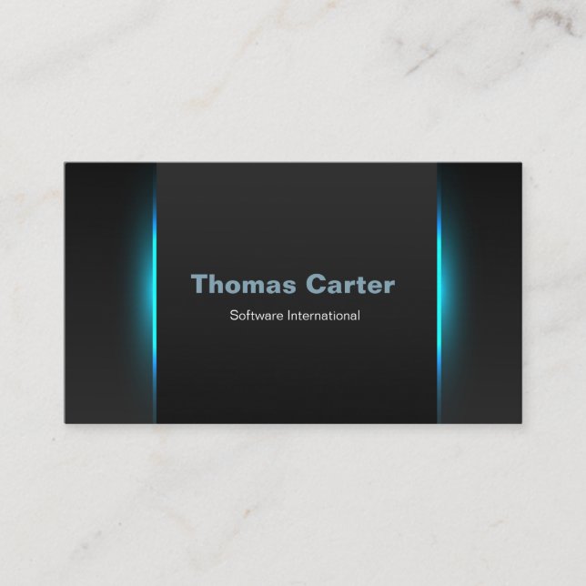 Software Developer Programer International Card (Front)