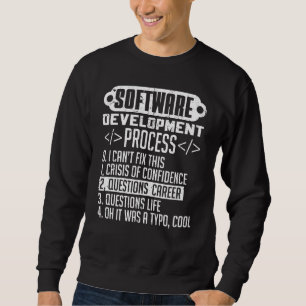 Software Development Process Coding Programming Sweatshirt