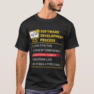 Software Development Process Engineer Developer Co T-Shirt