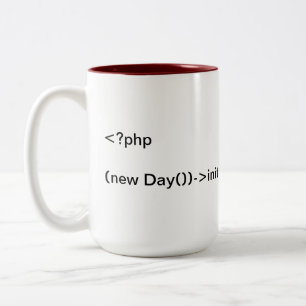 Software Devs Need Coffee Two-Tone Coffee Mug