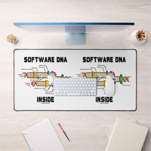 Software DNA Inside DNA Replication Humour Desk Mat