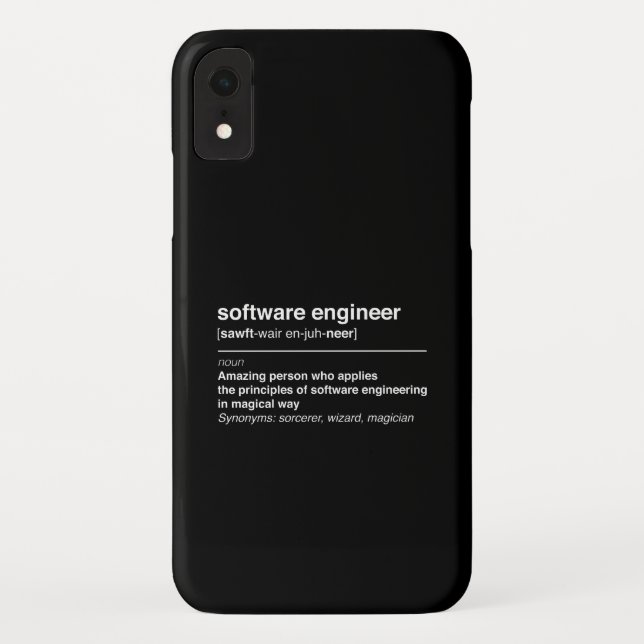 Software engineer Case-Mate iPhone case (Back)
