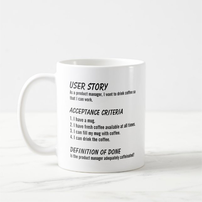 Software Engineer Definition Coder Definition Coffee Mug (Left)