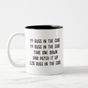 Software Engineer, Developer, Programmer, computer Two-Tone Coffee Mug