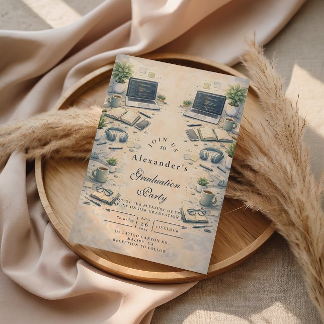 Software Engineer Graduation Invitation (Creator Uploaded)