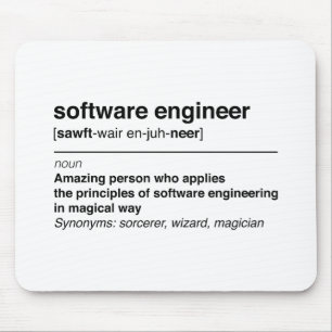Software engineer mouse mat