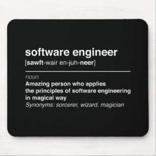 Software engineer mouse mat