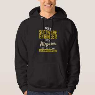 Software Engineer Not A Magician Programmer Develo Hoodie