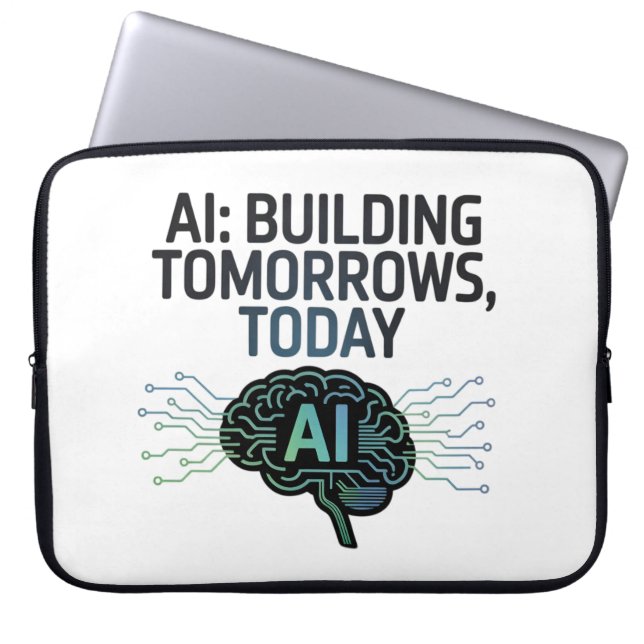 Software Engineering Automation Innovation Design Laptop Sleeve (Front)