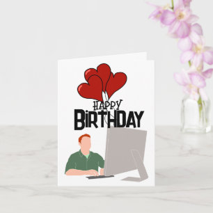 Software engineer's Birthday  Card