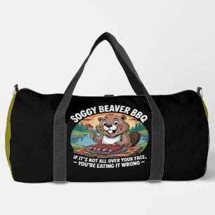 Soggy Beaver BBQ Duffle Bag