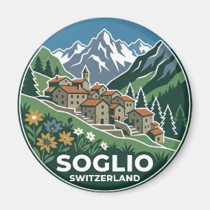 Soglio Switzerland Magnet