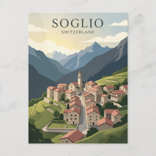 Soglio Switzerland Postcard