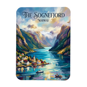 Sognefjord Norway Magnet