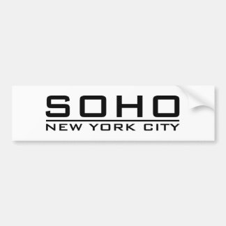 SOHO BUMPER STICKER