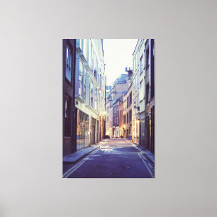 Soho London Street scene Canvas Print