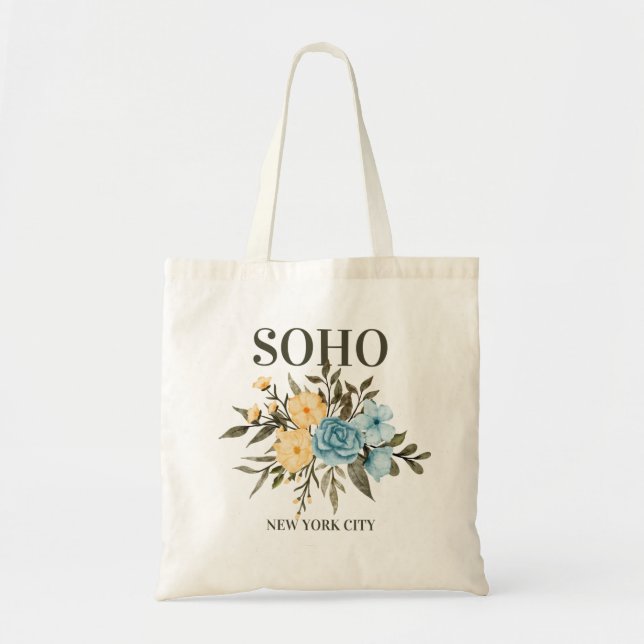 SOHO Neighbourhood, New York City Budget Tote Bag (Front)