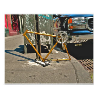 SOHO NYC Bicycle Photo Print