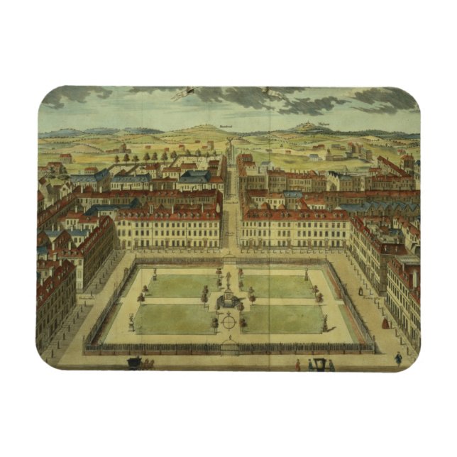 Soho or King's Square, for 'Stow's Survey of Londo Magnet (Horizontal)