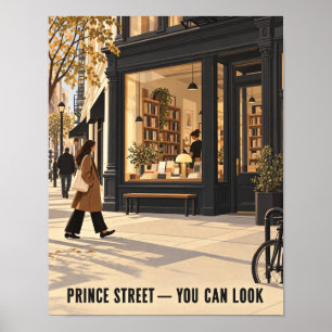 SoHo Prince Street Reading Window Poster