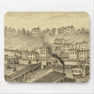 Soho Saw and Planing Mills and Barge Yards Mouse Mat