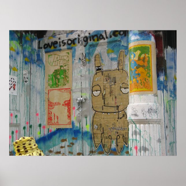 Soho Street Art Poster (Front)