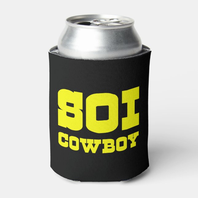 SOI COWBOY CAN COOLER (Can Front)
