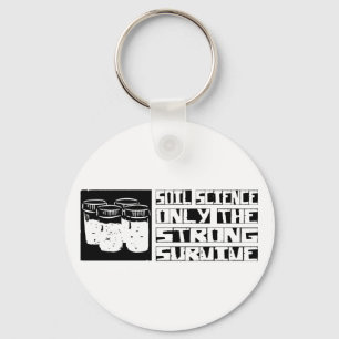 Soil Science Survive Key Ring