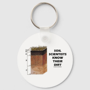 Soil Scientists Know Their Dirt Key Ring