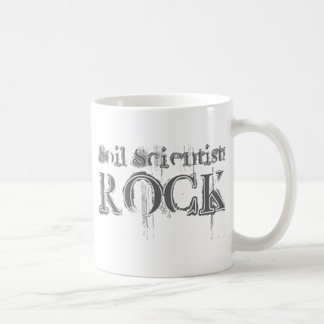 Soil Scientists Rock Coffee Mug (Right)