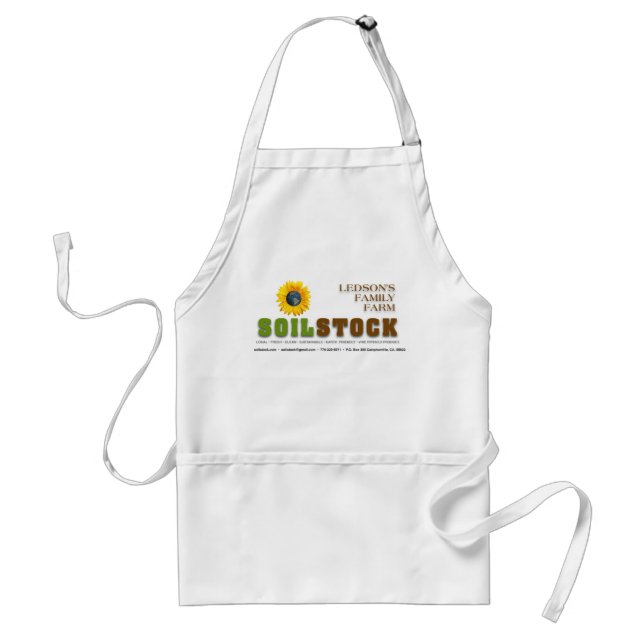 Soil Stock - Ledson's Family CSA Farm Apron (Front)