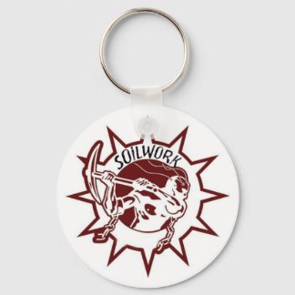 Soilwork Button Key Ring
