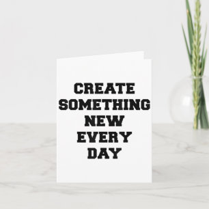 Soing New Every Day Artist Gift  Card