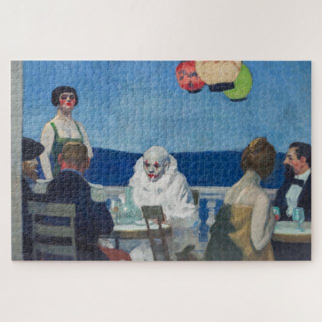 Soir Bleu | Edward Hopper |  Jigsaw Puzzle (Horizontal)