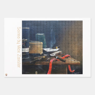 Soirea by Max Zaxster Wrapping Paper Sheets