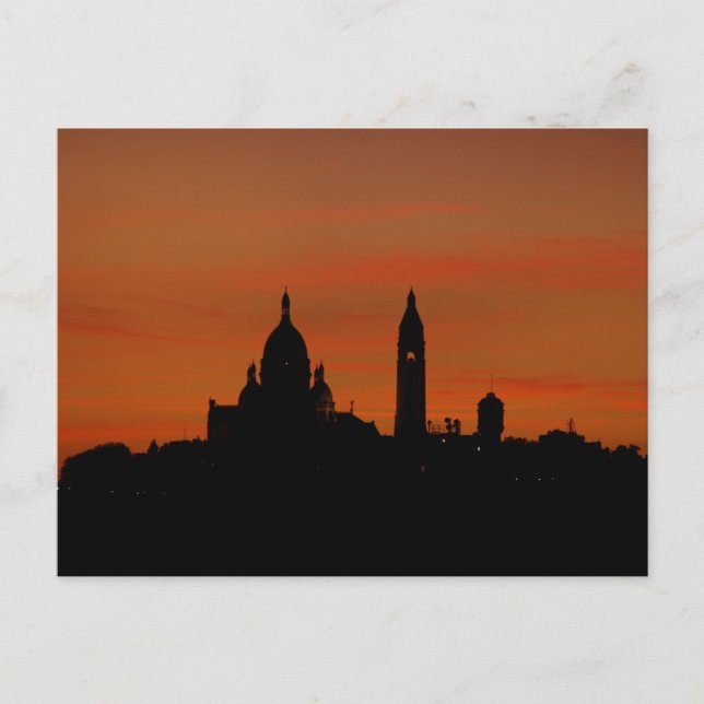 Sojourn Soleil Postcard - Sacred Heart of Paris (Front)